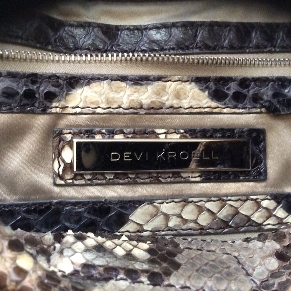 Authentic DEVI KROELL 2007 Genuine Python Hobo Bag Great Condition - Picture 9 of 9